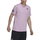 adidas Tennis-Tshirt Club 3 Stripes violett Herren